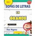 thumbnail image 1 of Sopa de Letras En EspaÃ±ol Para Mayores - Genial! Vol.1 - Delta Classics, (Paperback), 1 of 1