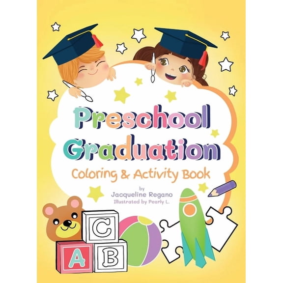 Preschool Graduation Coloring & Activity Book, (Hardcover)