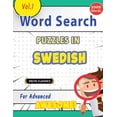 thumbnail image 1 of Word Search Puzzles in Swedish for Advanced - Awesome! Vol.1 - Delta Classics, (Paperback), 1 of 1