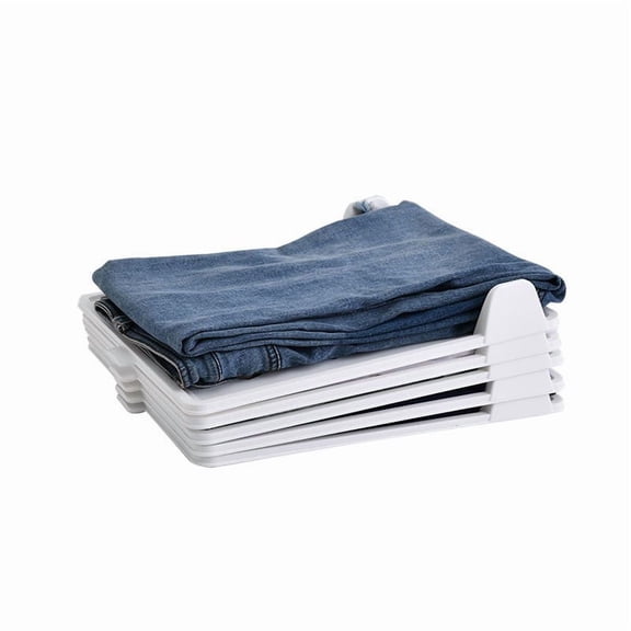 UNLLLL 1 Pcs Clothing Storage Boards, Shirt Folding Boards, for Shirts, Clothes Folder, Stackable, Space Saving, Suitable for T Shirts,Sweaters, Size L