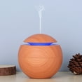 thumbnail image 1 of UNLLLL 120ML Led Night Humidifier Wood Grain Spray USB Vehicle Humidifier, for Home, Outdoor, Car, 1 of 1