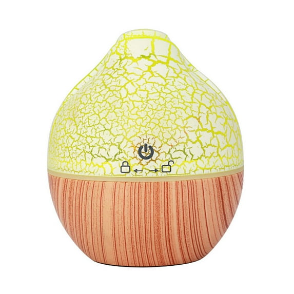 UNLLLL 2021 New Home Humidifier LED Colorful Light Conversion Retro Humidifier, for Home, Outdoor, Car