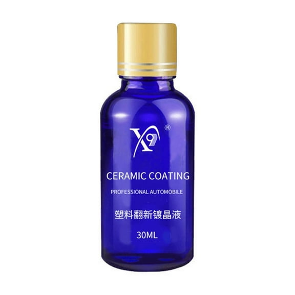 UNLLLL 30ml Car Interior Leather And Plastic Refurbishing Agent,Automotive Plastic Parts Refurbishment Crystal Plating Solution, Suitable for Daily Use at Home