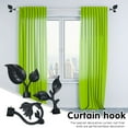 thumbnail image 1 of UNLLLL 3pcs Curtain Rod Finials Leaf Shaped Curtain Rod End Drapery Rail Pole Cap, for Various Rooms, 1 of 4