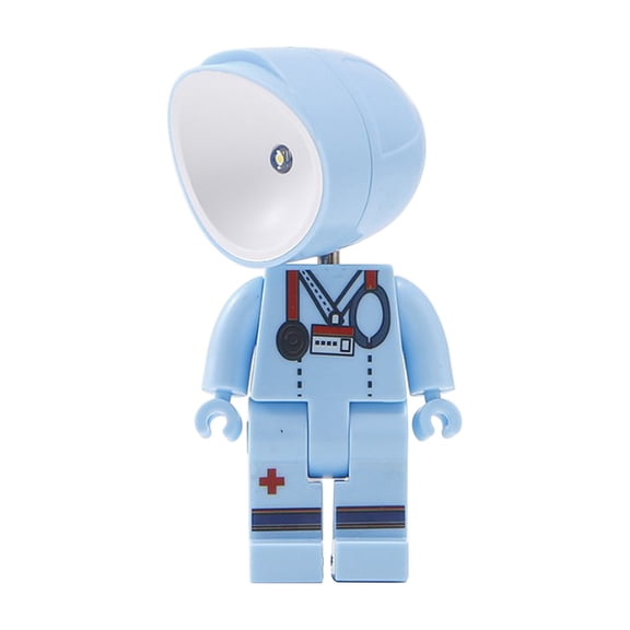 UNLLLL Astronaut Children's Warm Light Night Light Button Battery Mini Light Decoration, for Bedroom, Outdoor, Gift Giving