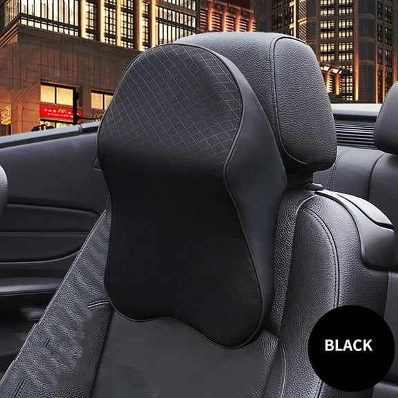 UNLLLL Car Headrest, Neck Protection, Car Headrest, All-season General Car Memory Cotton Headrest, Car Cushion, Waist Support, for Dining Table and Car Seats