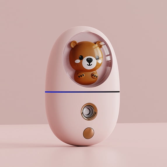 UNLLLL Cute Pet Water Meter Usb Humidifier Handheld Atomizer Portable Humidifier, for Home, Outdoor, Car