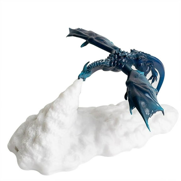 UNLLLL Fire Dragon Lamps, Printed Volcano Dragon Lamps Night Light With USB Rechargeable, Desktop Lamp For Bedroom Office Children Gifts, for Bedroom, Outdoor, Gift Giving