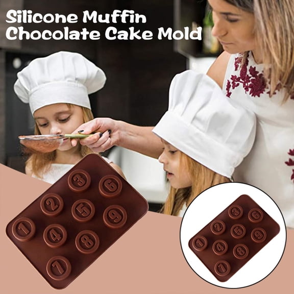 UNLLLL Holes For Chocolate Cake Jelly Pudding Soap Round Shape, for Cake, Chocolate, Biscuit