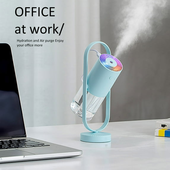 UNLLLL Humidifier Desktop Humidifier Aroma Diffuser 360° Angle, for Home, Outdoor, Car