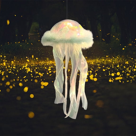UNLLLL Jellyfish Lamp Material Pack, New Year's Eve Gadgets, Year's Eve Gadgets, Decorations, Room Decoration, Table Gadgets, for Bedroom, Outdoor, Gift Giving
