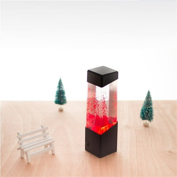 UNLLLL Jellyfish Volcano Lamp Aquarium LED Lights Night Table 4 Types, for Bedroom, Outdoor, Gift Giving