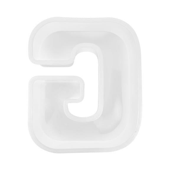 UNLLLL Large Alphabet Epoxy Resin Mould English Letter Alphabet Letter, for Cake, Chocolate, Biscuit