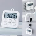 thumbnail image 1 of UNLLLL Mini Digital Kitchen Timer Time Management Tool For Teaching Cooking Learning With Silent Mode Magnetic Back/Folding Stand/Hanging Hole, for school, home, 1 of 4