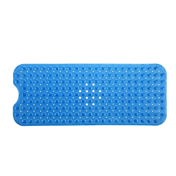 UNLLLL Mould Non Slip Pebbles Bath Mat Suction Cup Bathroom Extra Long, for Indoor and Outdoor