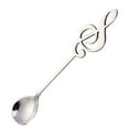 thumbnail image 1 of UNLLLL Music Stainless Steel Spoon Dessert Spoon Teaspoon Music Bar Spoon, for Food, Desserts, Soup, 1 of 1