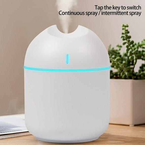 UNLLLL New Silent And Large Capacity Car Portable Desktop Humidifier, for Home, Outdoor, Car