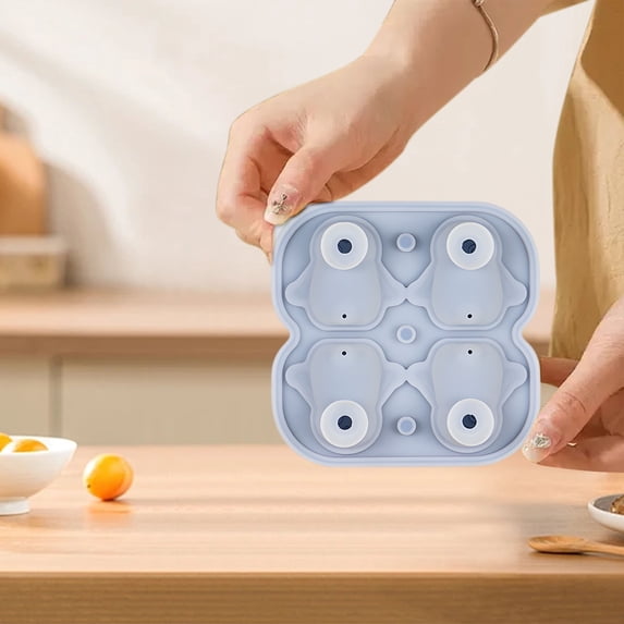 UNLLLL Penguin Ice Block Ice Cream Ice Cream Ice Cream Ice Ball Ice Box, for Making Ice or Ice Cream