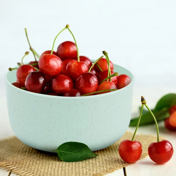 UNLLLL Plastic Bowls- Microwave- Dishwasher Safe Cereal Bowl Large 11x6cm X 1pcs, for Home, Student Dormitory, Office