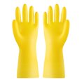 thumbnail image 1 of UNLLLL Reusable Rubber Dishwashing Cleaning Gloves For Kitchen Bathroom Non Slip Grippy Long Dish Washing Gloves With Flocked Cotton Liner Flexible Waterpr, for Indoor or Outdoor, 1 of 4