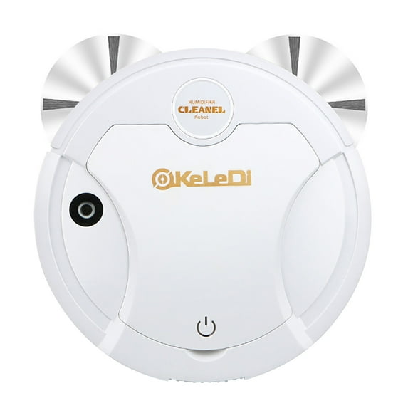 UNLLLL Robot Vacuum Cleaner Strong Suction Slim Robotic Vacuum Cleaner With Low Noise Smart Vacuum Robot Sweeping Home Carpet Cleaner For Hard Floors Robot Sweeper, for Room, Bedroom, Desktop