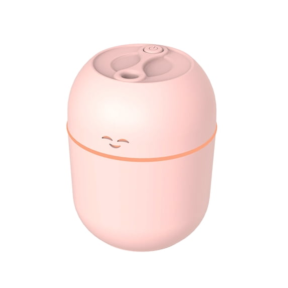 UNLLLL Smiling Face Humidifier Home Desk Office Bedroom Humidifier Car Humidifier Large Emission Quantity Gift, for Home, Outdoor, Car