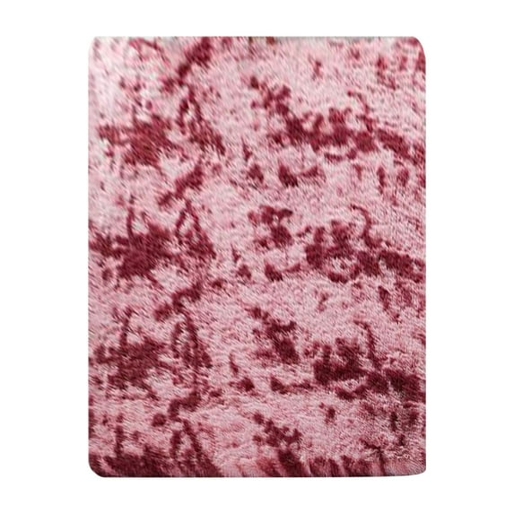 UNLLLL Solid Color Plush Carpet Thickened Silk Wool Living Room Carpet Bedroom Carpet In Stock, for Adults, Children and Pets