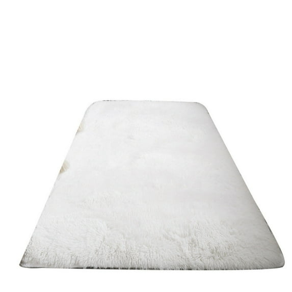 UNLLLL Solid Color Plush Carpet Thickened Silk Wool Living Room Carpet Bedroom Carpet In Stock, for Adults, Children and Pets