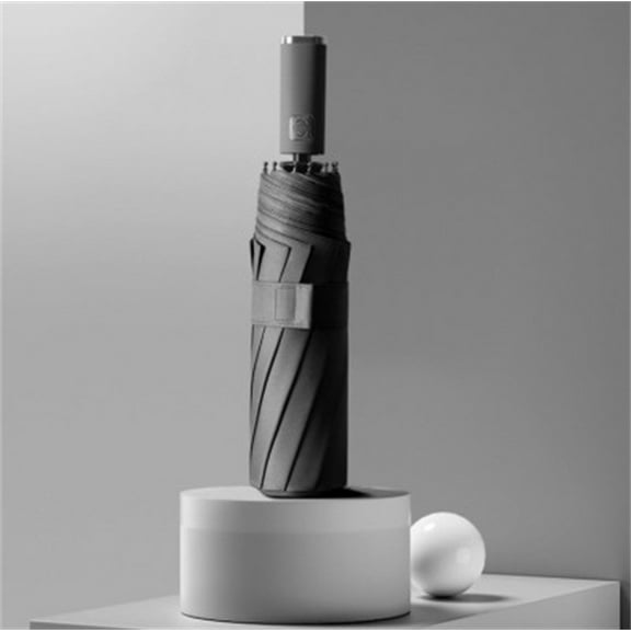 UNLLLL Super Windproof Automatic Umbrella Folding Umbrella Men's Business Umbrella, for Rain Day and Shine