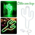 thumbnail image 1 of UNLLLL USB Battery Box Green Light Cactus Shape Neon Light, for Bedroom, Outdoor, Gift Giving, 1 of 4