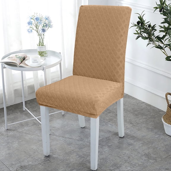 UNLLLL Universal Stretch Polyester Restaurant Wedding Banquet Chair Cover Non-Slip, for Dining Chair or Sofa