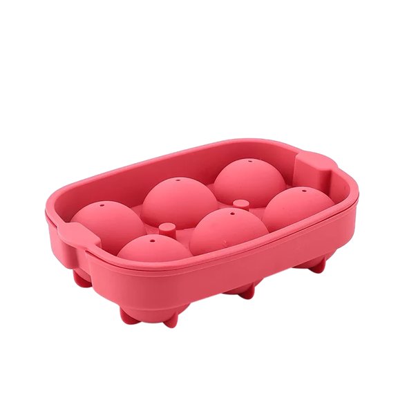 UNLLLL Whisky 6-hole Ice Ball Ice Making Silicone Ice Making Ice Ball, for Making Ice or Ice Cream