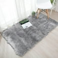 thumbnail image 1 of UNLLLL Wool Imitation Sheepskin Rugs Faux Non Slip Bedroom Carpet Mats, for Adults, Children and Pets, 1 of 1