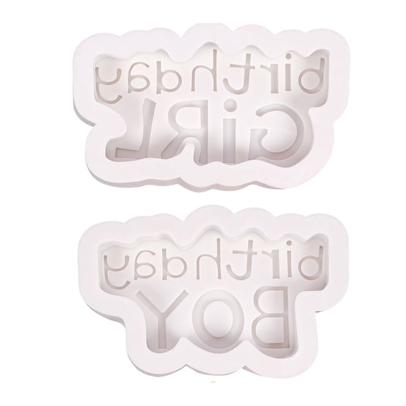UNLLLL for Chocolate - Happy Birthday M ousse Cake Letter, for Cake, Chocolate, Biscuit