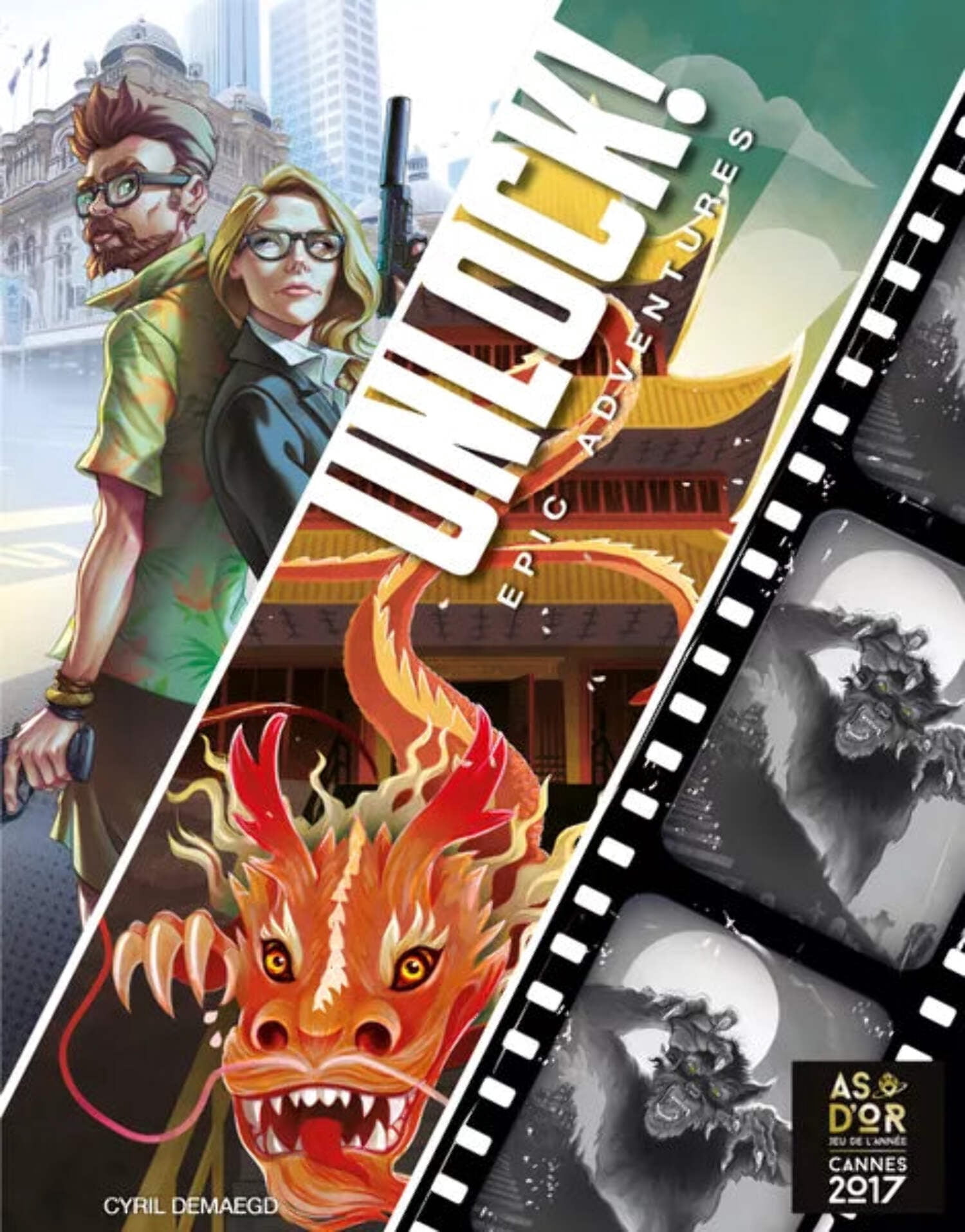UNLOCK! Epic Adventures Card Game for Ages 10 and up, from Asmodee