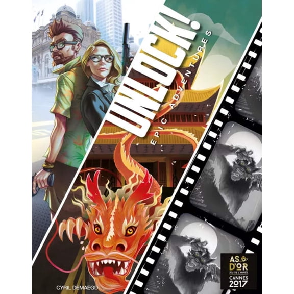 UNLOCK! Epic Adventures Card Game for Ages 10 and up, from Asmodee