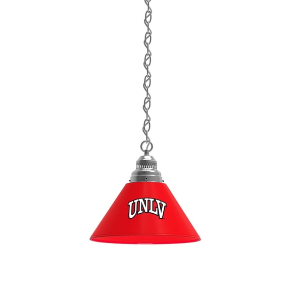 UNLV Rebels Silver Chain Single Shade Billiard Light