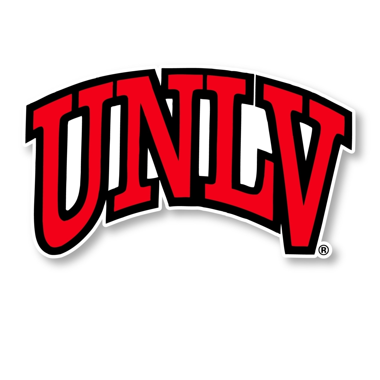 UNLV Rebels 2Inch Mascot Logo NCAA Vinyl Decal Sticker for Fans