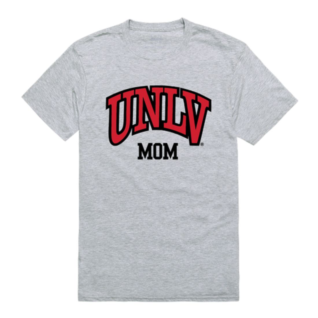 UNLV University of Nevada Las Vegas Rebels College Mom Womens T-Shirt Heather Grey Small - image 1 of 2