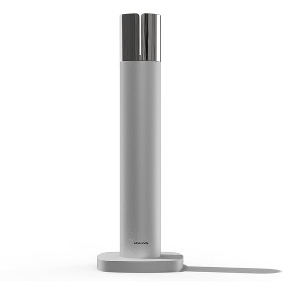 UNLWA Waterless Scent Diffuser Cordless Silver Aluminum for Home Office Bedroom