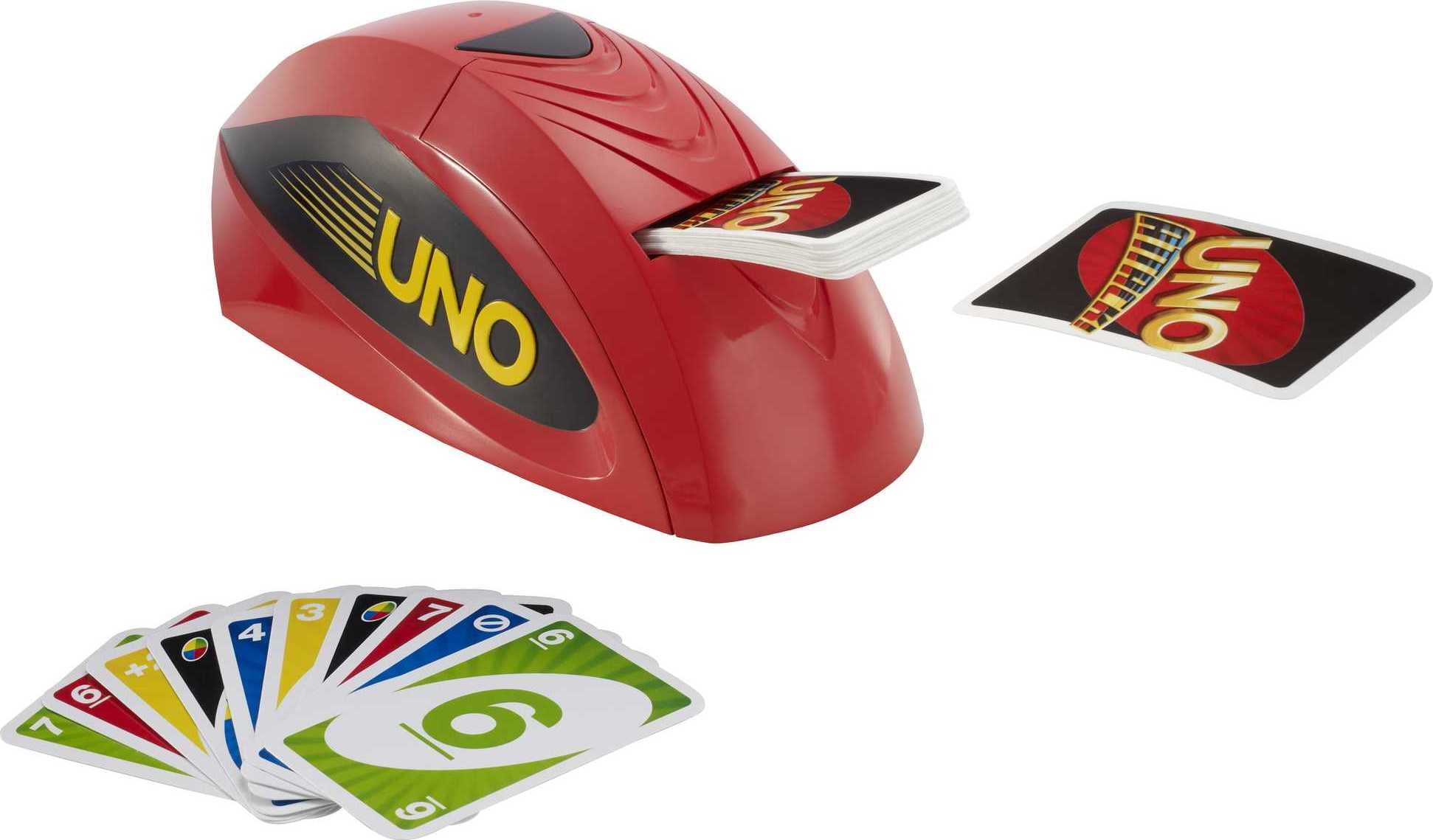 UNO ATTACK! Rapid Fire Card Game for 2-10 Players Ages 7Y+