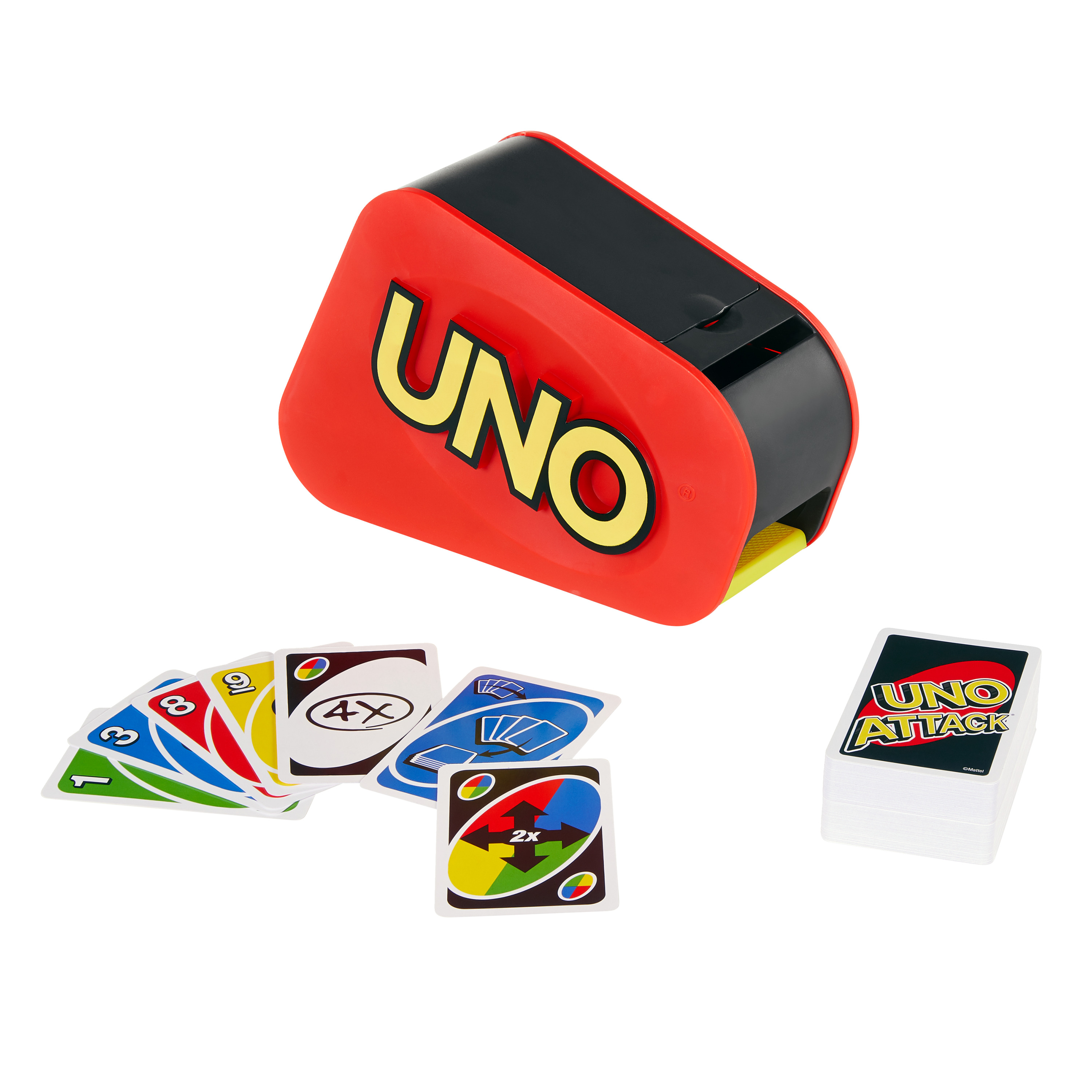 UNO Attack Card Game for Family Night with Card Launcher Featuring Lights & Sounds - image 1 of 7