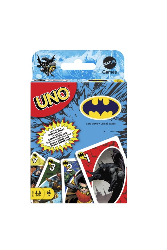 Batman Card Game for Kids & Family Night with Collectible Deck Inspired by Batman Comics