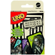 UNO Beetlejuice Beetlejuice Card Game for Kids & Family Night