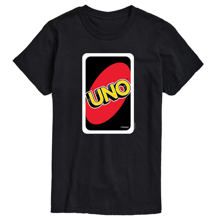 UNO Card Back - Men's Short Sleeve Graphic T-Shirt 