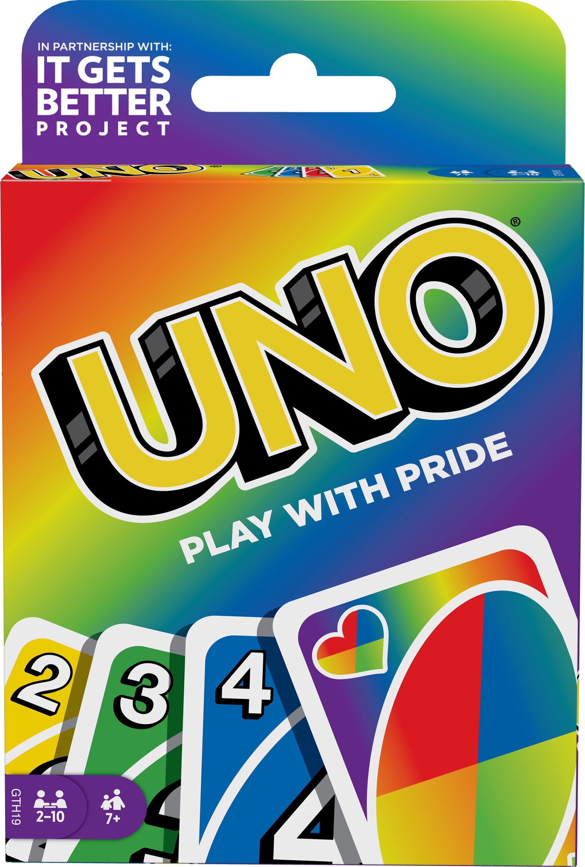 UNO Card Game Play With Pride with It Gets Better Project
