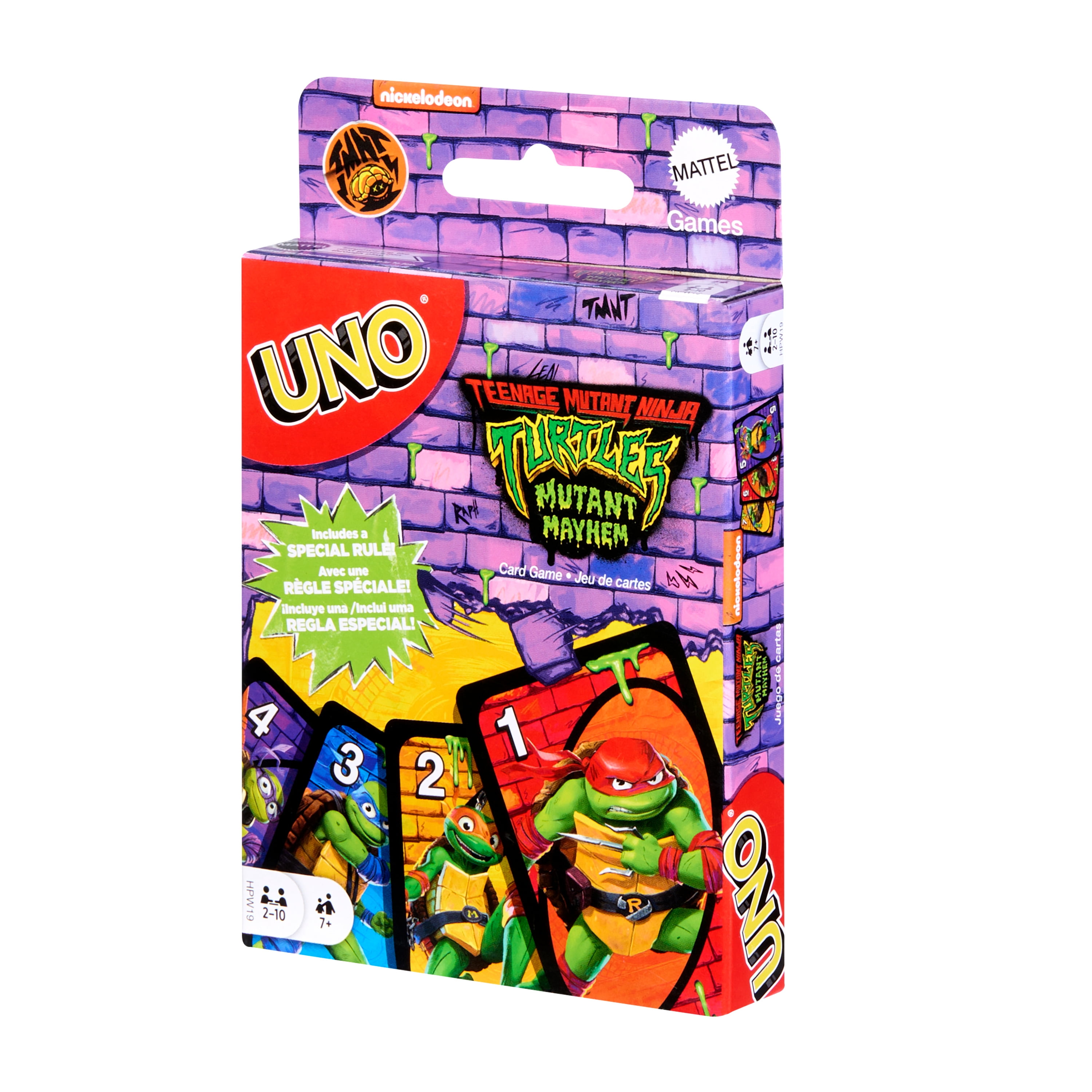 UNO Jurassic World Theme Card Game for 2-10 Players Ages 7Y+ 