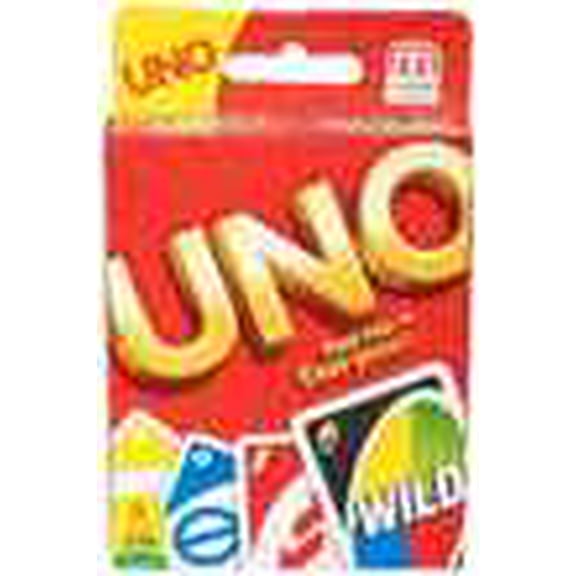 UNO Card Game for Kids, Adults & Family Game Night, Original UNO Game of Matching Colors & Numbers