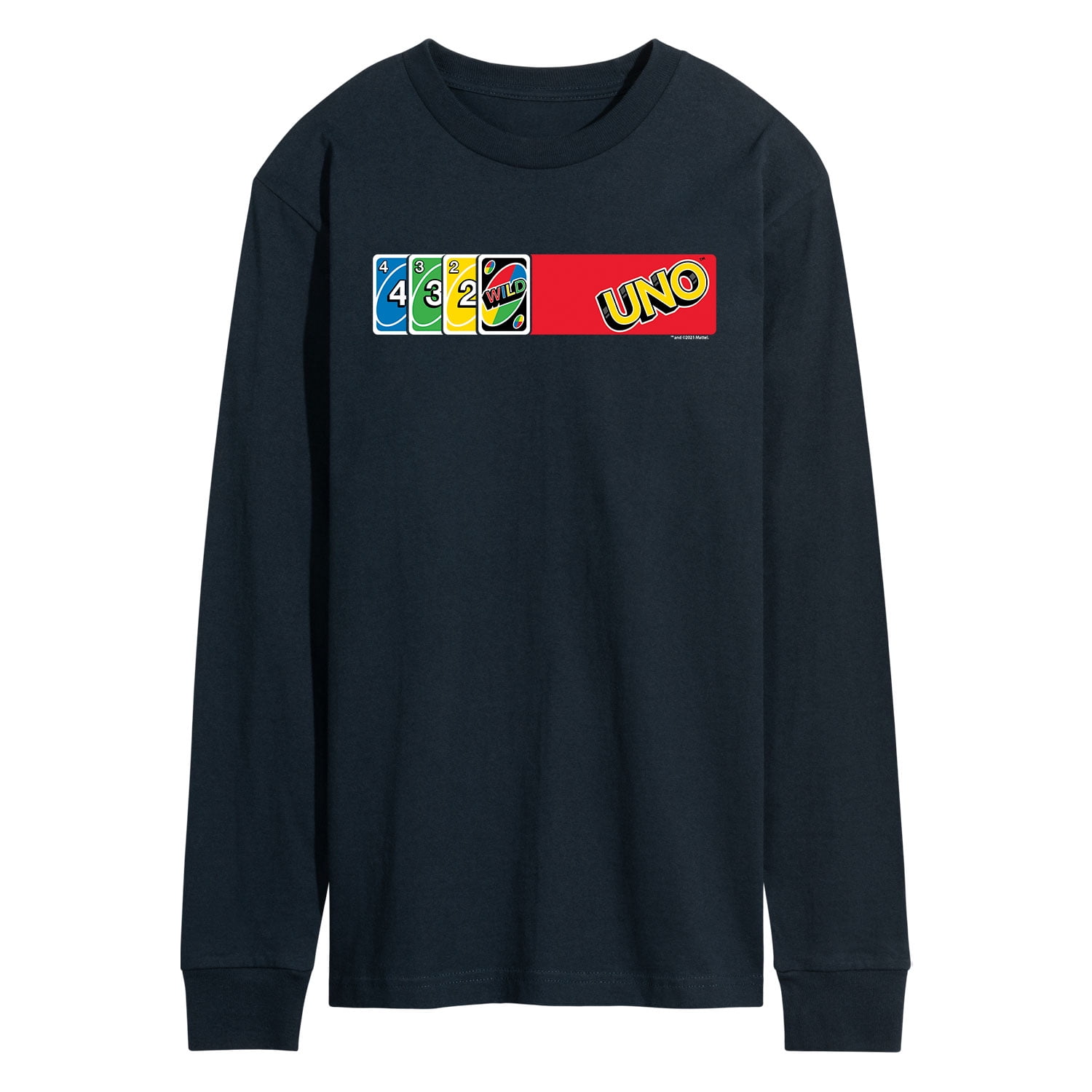 UNO - Card Spread - Men's Long Sleeve T-Shirt