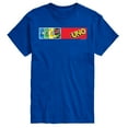 thumbnail image 1 of UNO - Card Spread - Men's Short Sleeve Graphic T-Shirt, 1 of 5
